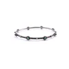 Armenta New World Sterling Silver and Malachite Bangle