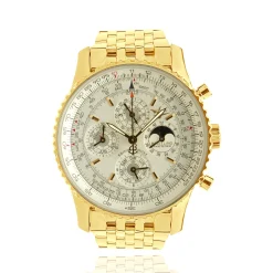 Breitling 18k Yellow Gold Navitimer Quantieme Perpetual Calendar 43mm