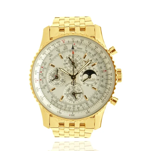Breitling 18k Yellow Gold Navitimer Quantieme Perpetual Calendar 43mm