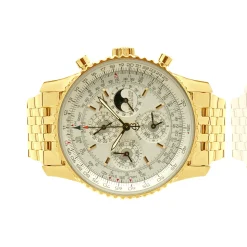 Breitling 18k Yellow Gold Navitimer Quantieme Perpetual Calendar 43mm
