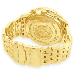 Breitling 18k Yellow Gold Navitimer Quantieme Perpetual Calendar 43mm