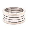 Bulgari 18 Karat White Gold B. Zero 1 Ring