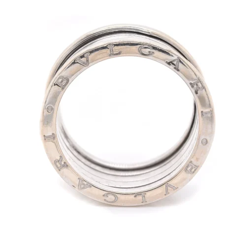Bulgari 18 Karat White Gold B. Zero 1 Ring