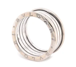 Bulgari 18 Karat White Gold B. Zero 1 Ring