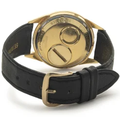 Bulova 18 Karat Yellow Gold Vintage Accutron Skeleton