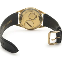 Bulova 18 Karat Yellow Gold Vintage Accutron Skeleton