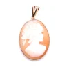 Cameo 14k Yellow Gold Pendant