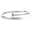 Cartier 18 Karat White Gold Juste Un Clou Bracelet