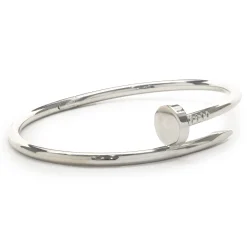 Cartier 18 Karat White Gold Juste Un Clou Bracelet