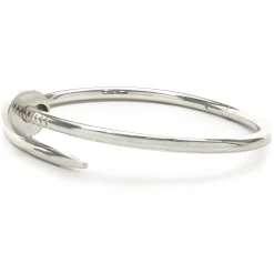 Cartier 18 Karat White Gold Juste Un Clou Bracelet