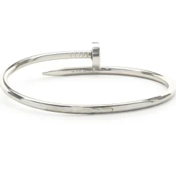 Cartier 18 Karat White Gold Juste Un Clou Bracelet