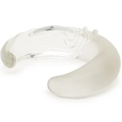 Carved Lucite Cuff Bracelet