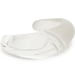 Carved Lucite Cuff Bracelet