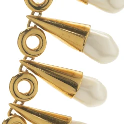 Chanel Ornate Costume Pearl Collar Necklace