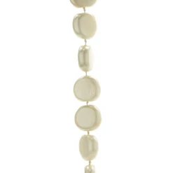 Chanel Pancake Pearl Necklace with Pearl Lariat