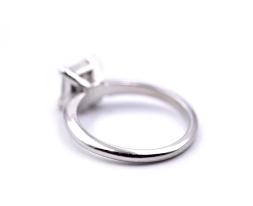 1.00ct Princess Cut Platinum Diamond Engagement Ring