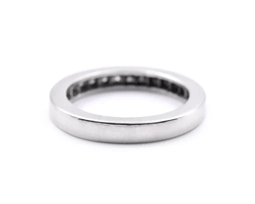 1.00cttw Princes cut Diamond Platinum Band