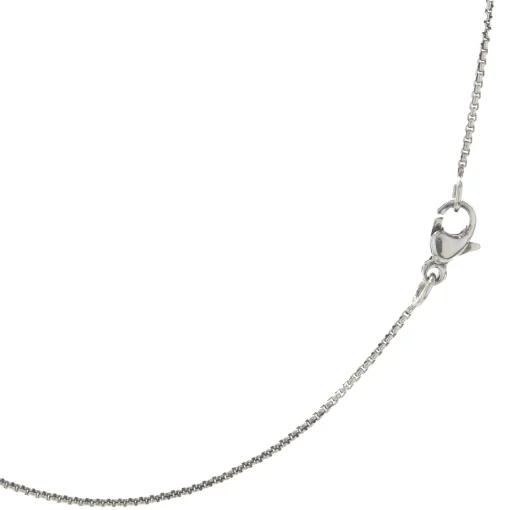 David Yurman Sterling Silver Diamond Quatrefoil Disc Necklace