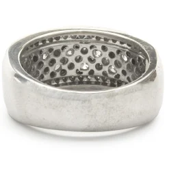 Effy 14 Karat White Gold Diamond Bubble Band