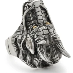Effy Sterling Silver Dragons Head Ring