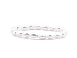 Freshwater Cultured Potato Pearl Stretch Bracelet