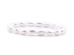 Freshwater Cultured Potato Pearl Stretch Bracelet