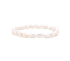Freshwater Cultured Potato Pearl Stretch Bracelet