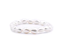Freshwater Cultured Potato Pearl Stretch Bracelet