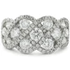 Gabriel & Co. 14 Karat White Gold Diamond Lace Cigar Band
