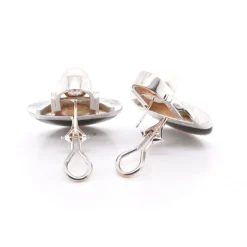 Gabriel Ofiesh 14k White Gold Cultured Akoya Pearl & Onyx Earrings