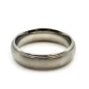 Gents Titanium 5mm Band with Brush Finish Size 10