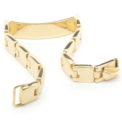 Gucci 18 Karat Yellow Gold ID Bracelet