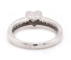Honora Platinum 0.45 Heart Diamond Engagement Ring