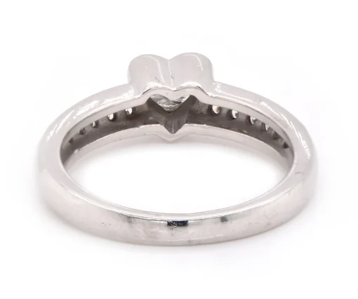 Honora Platinum 0.45 Heart Diamond Engagement Ring