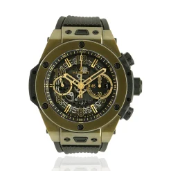 Hublot Ceramic 18 Karat Big Bang Chronograph Unico Magic Gold
