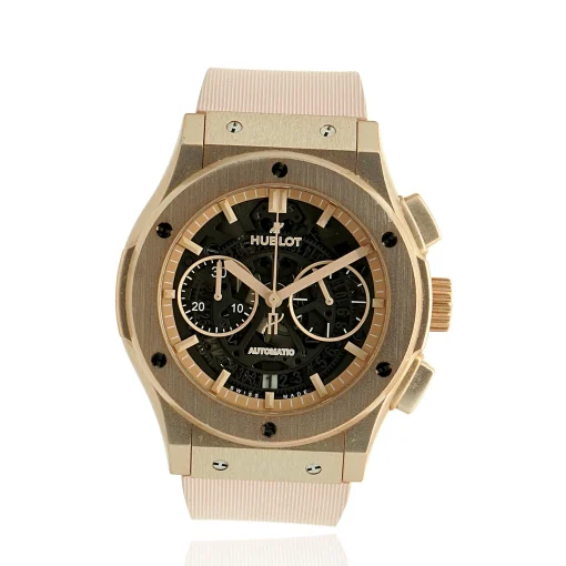 Hublot Pink Aluminum Aerofusion Chronograph Classic Fusion