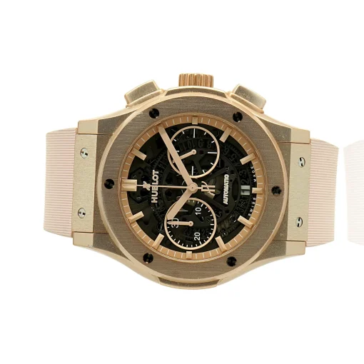 Hublot Pink Aluminum Aerofusion Chronograph Classic Fusion