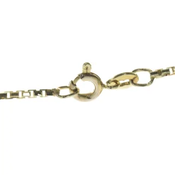 Ice Box 14 Karat Yellow Gold Pave Diamond Hamsa Necklace