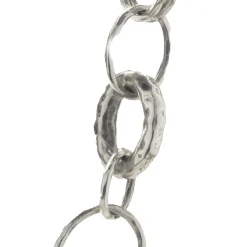 Ippolita Sterling Silver Hammered Circle Link Necklace