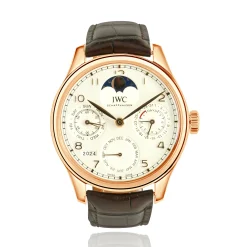 IWC 18 Karat Rose Gold Portuguese Perpetual Calendar