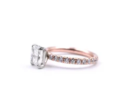 14K Rose Gold 1.27ct Diamond Engagement Ring