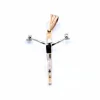 14k Two Tone Cross/Crucifix Pendant