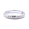 14k White Gold .24cttw Diamond Band