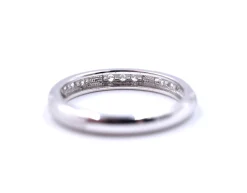 14k White Gold .24cttw Diamond Band