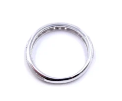 14k White Gold .24cttw Diamond Band