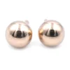 14k Yellow Gold Ball Stud Earrings