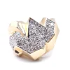 14k Yellow Gold Diamond Fashion Ring