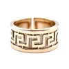 14k Yellow Gold Greek Design Ring