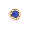 10k Yellow Gold Lapis Lazuli Ring