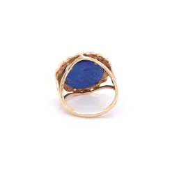 10k Yellow Gold Lapis Lazuli Ring